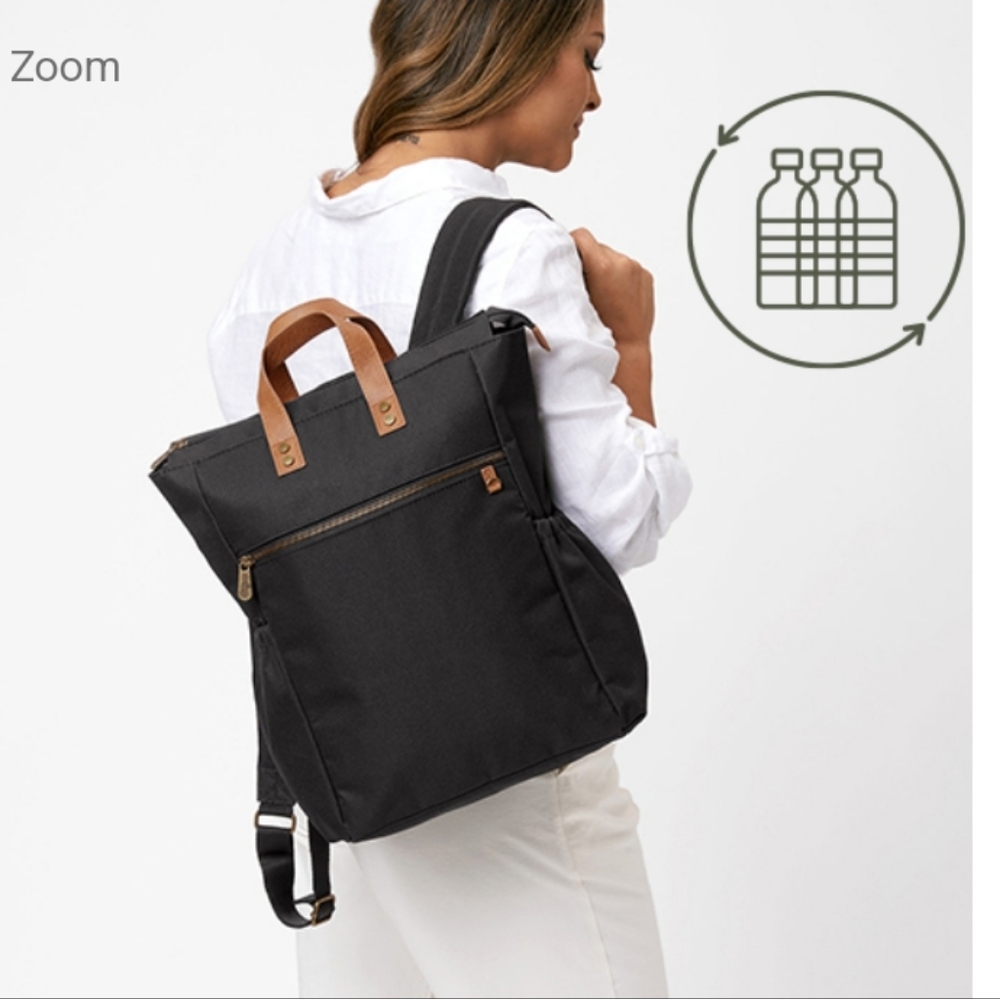 Thirty-One Backpack, "The Journey, "Tote VGUC  Zip top, 2 drink pocket